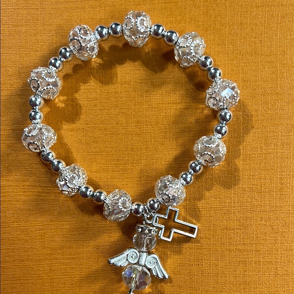 ✝️Silver Angel Charm Bracelet